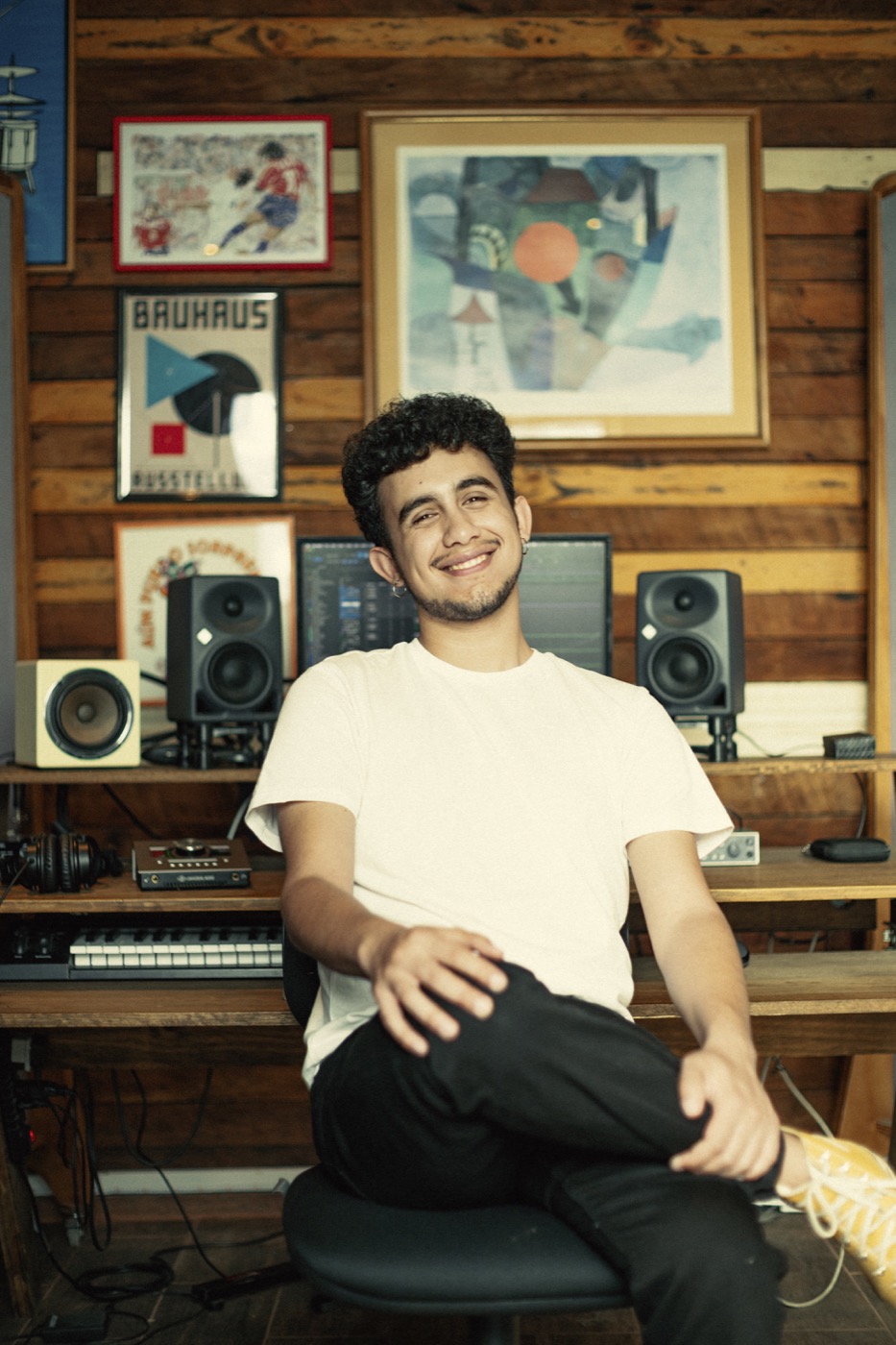 Nacho, guitarrista y productor musical de Fresco Fresco
